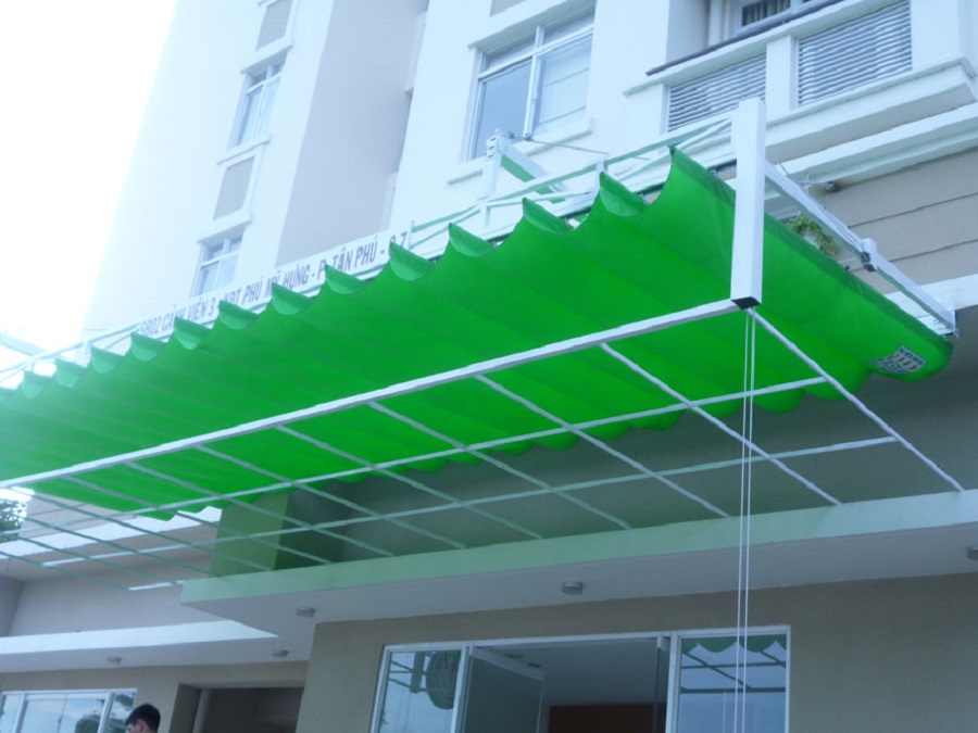 Báo giá lắp đặt mái hiên mái xếp giá rẻ uy tín nhất