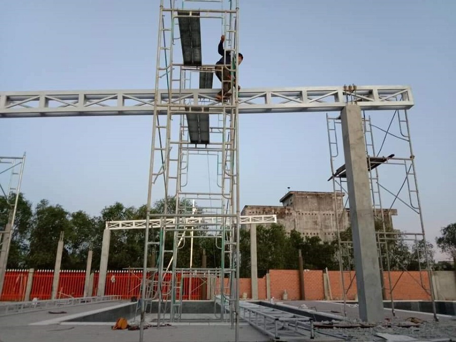 Báo giá mái bạt xếp lượn sóng giá rẻ phù hợp với mọi yêu cầu