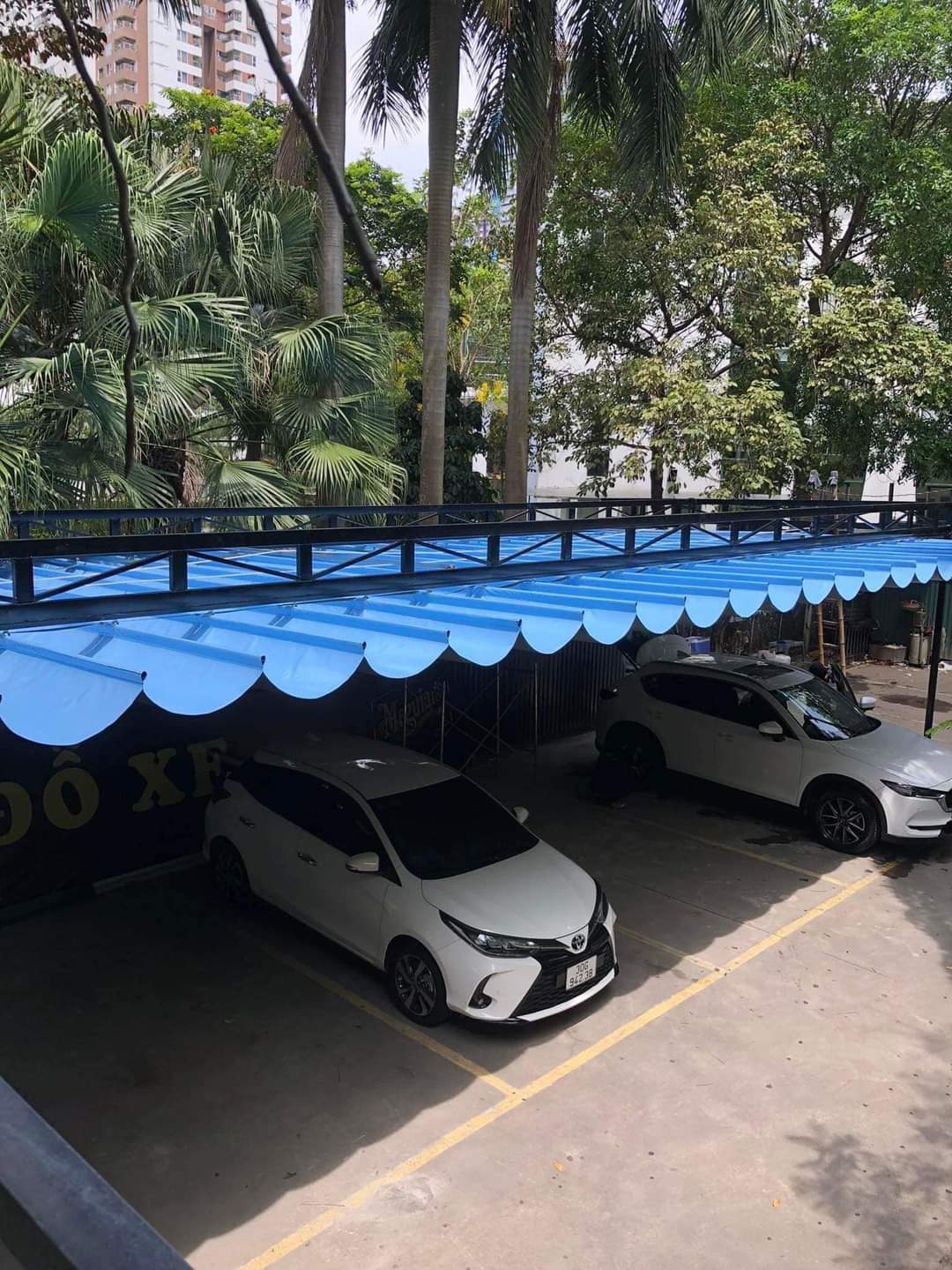 Báo giá thi công bạt mái che ngoài trời chất lượng cao