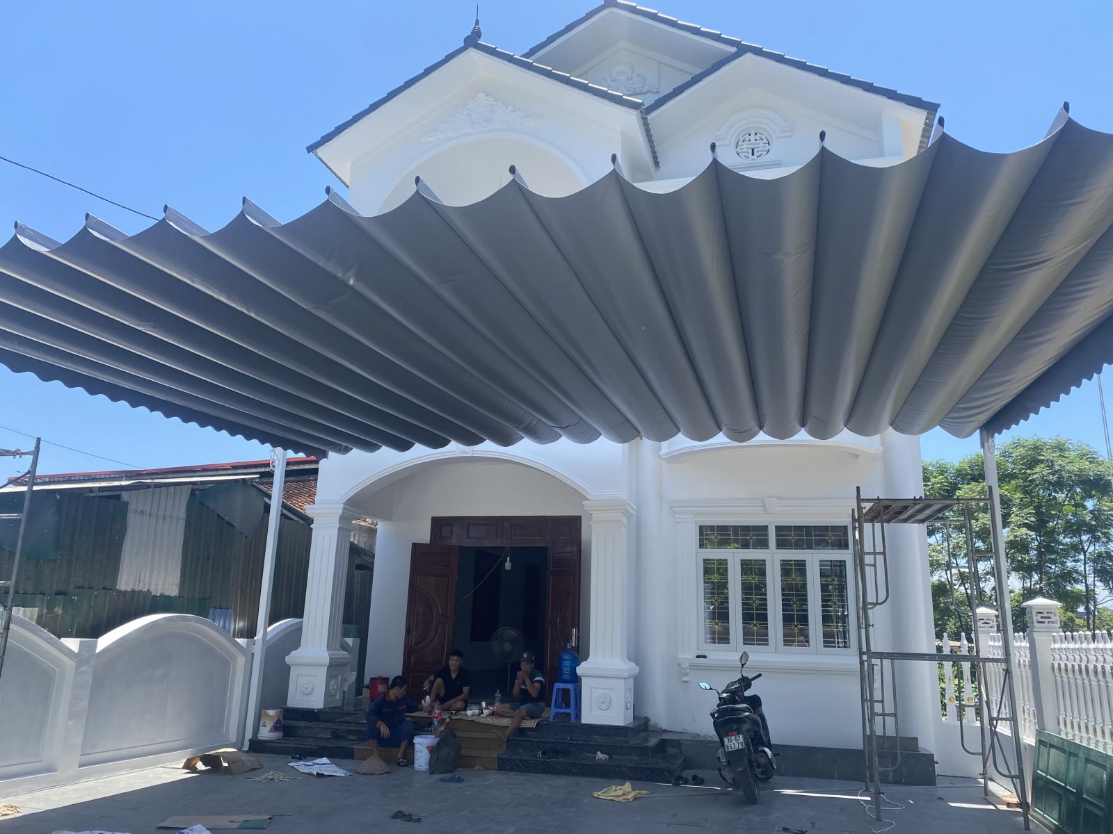 Địa chỉ báo giá mái che di động Hà Nội tốt nhất trên thị trường