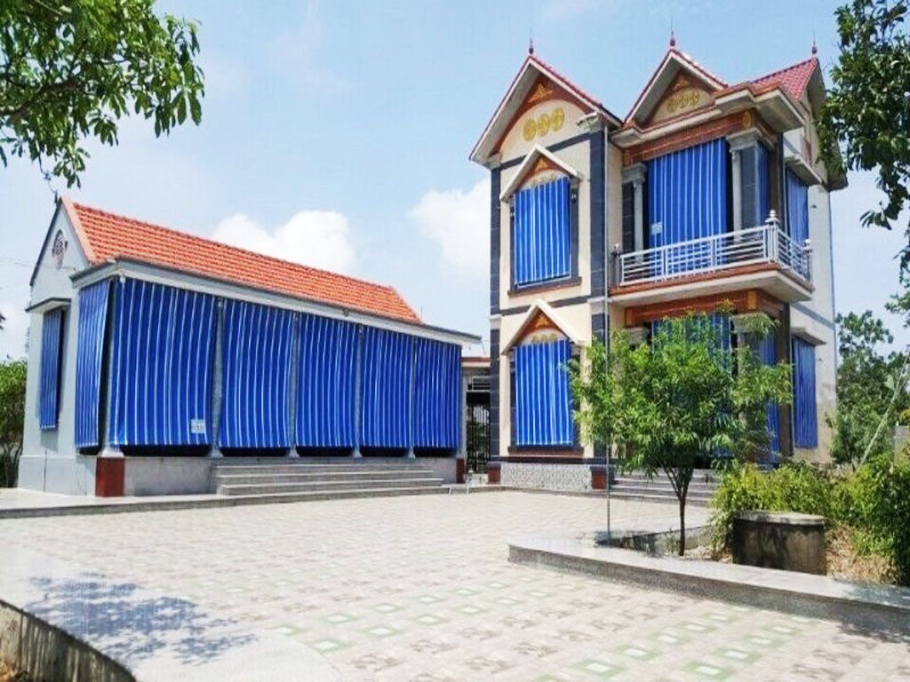 Địa chỉ chuyên lắp đặt mái hiên quay giá rẻ uy tín Hà Nội