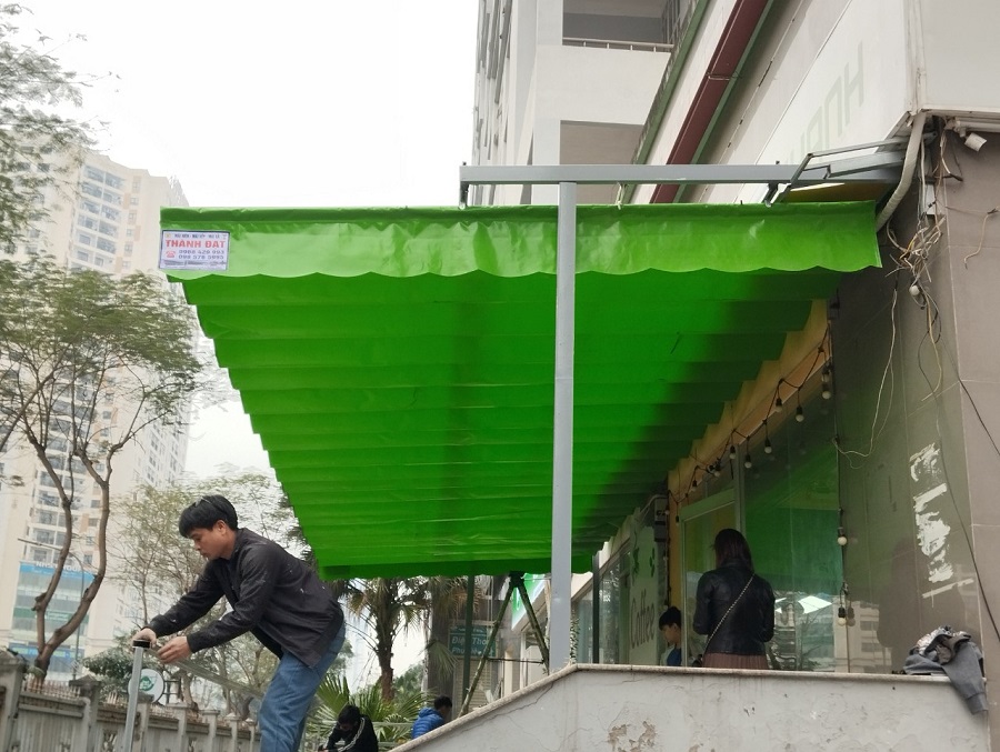 Siêu thị Hoà Phát báo giá bạt mái xếp tốt nhất trên thị trường